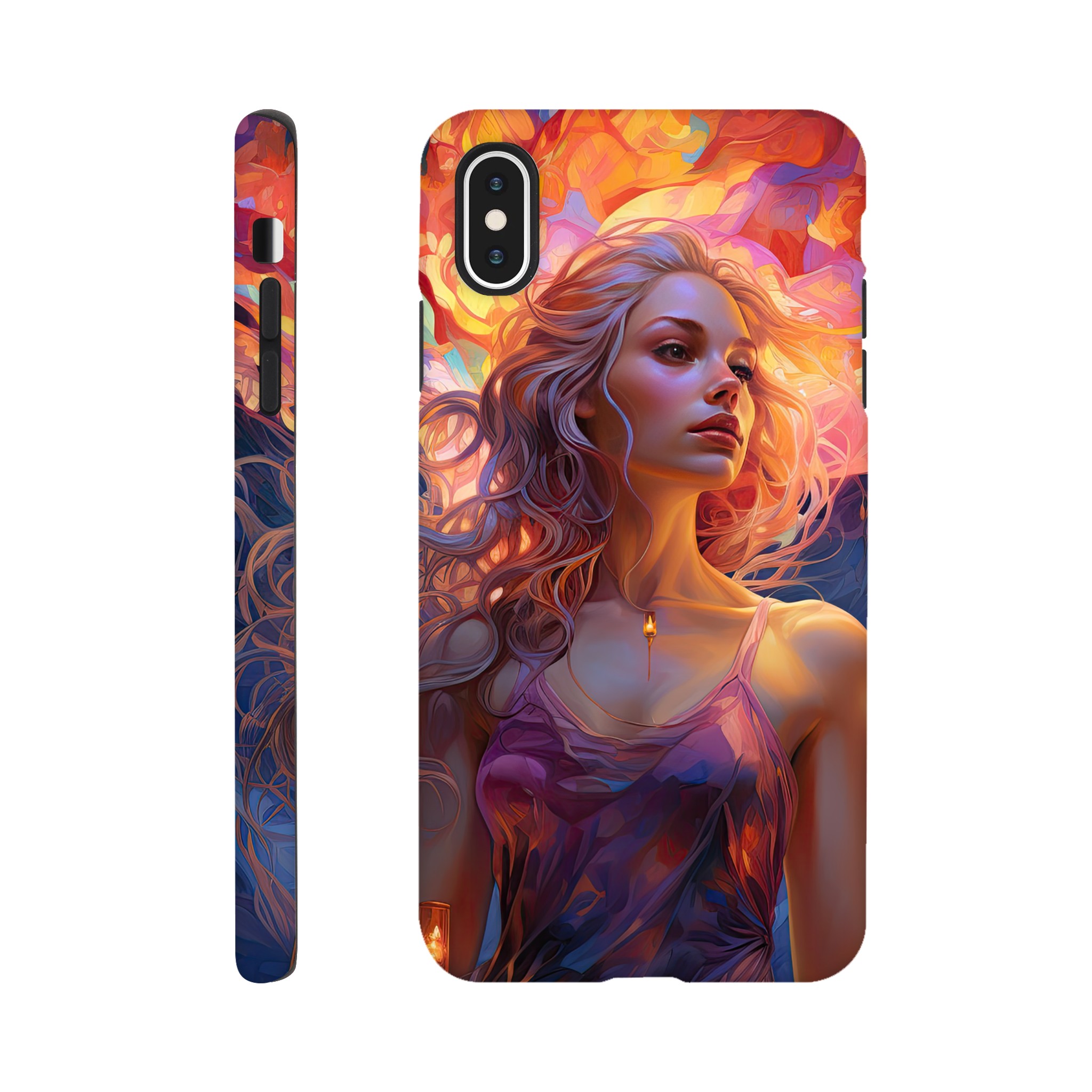 Lovely Lanterns and Colors Phone Case – Tough case, Apple – iPhone XS Max