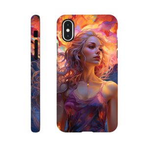 Lovely Lanterns and Colors Phone Case - Tough case, Apple - iPhone XS