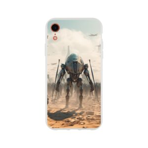 Future War Sci-Fi Futuristic Phone Case - Flexi case, Apple - iPhone XR