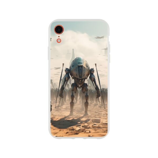 Future War Sci-Fi Futuristic Phone Case - Flexi case, Apple - iPhone XR