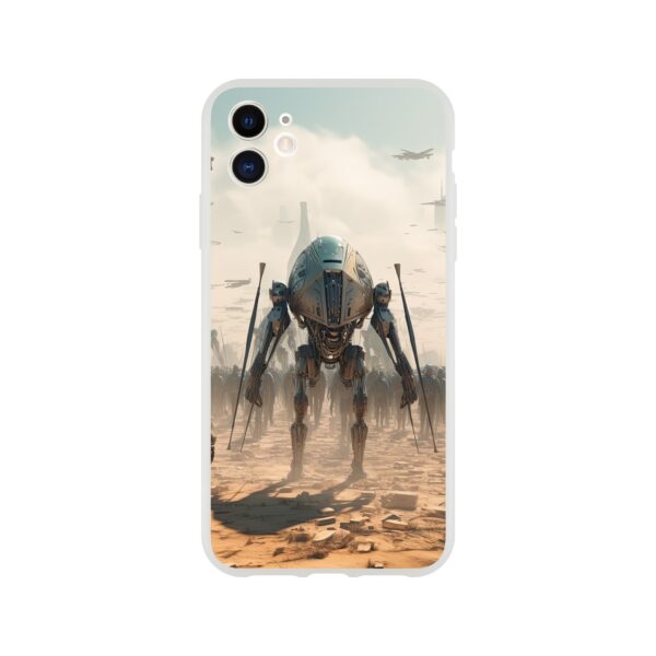 Future War Sci-Fi Futuristic Phone Case - Flexi case, Apple - iPhone 11