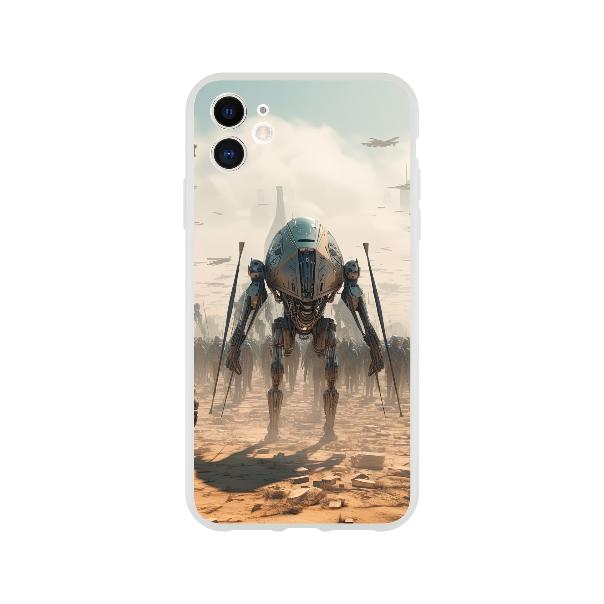 Future War Sci-Fi Futuristic Phone Case – Flexi case, Apple – iPhone 11