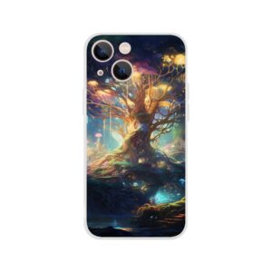 Magical Tree Kingdom Phone Case - Flexi case, Apple - iPhone 13 Mini
