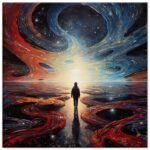 Infinity Abstract Art Canvas Print