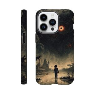 The Watcher Fantasy Monster Phone Case - Tough case, Apple - iPhone 14 Pro