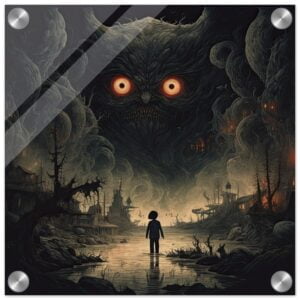 The Watcher Acrylic Art Print - 30x30 cm / 12x12″