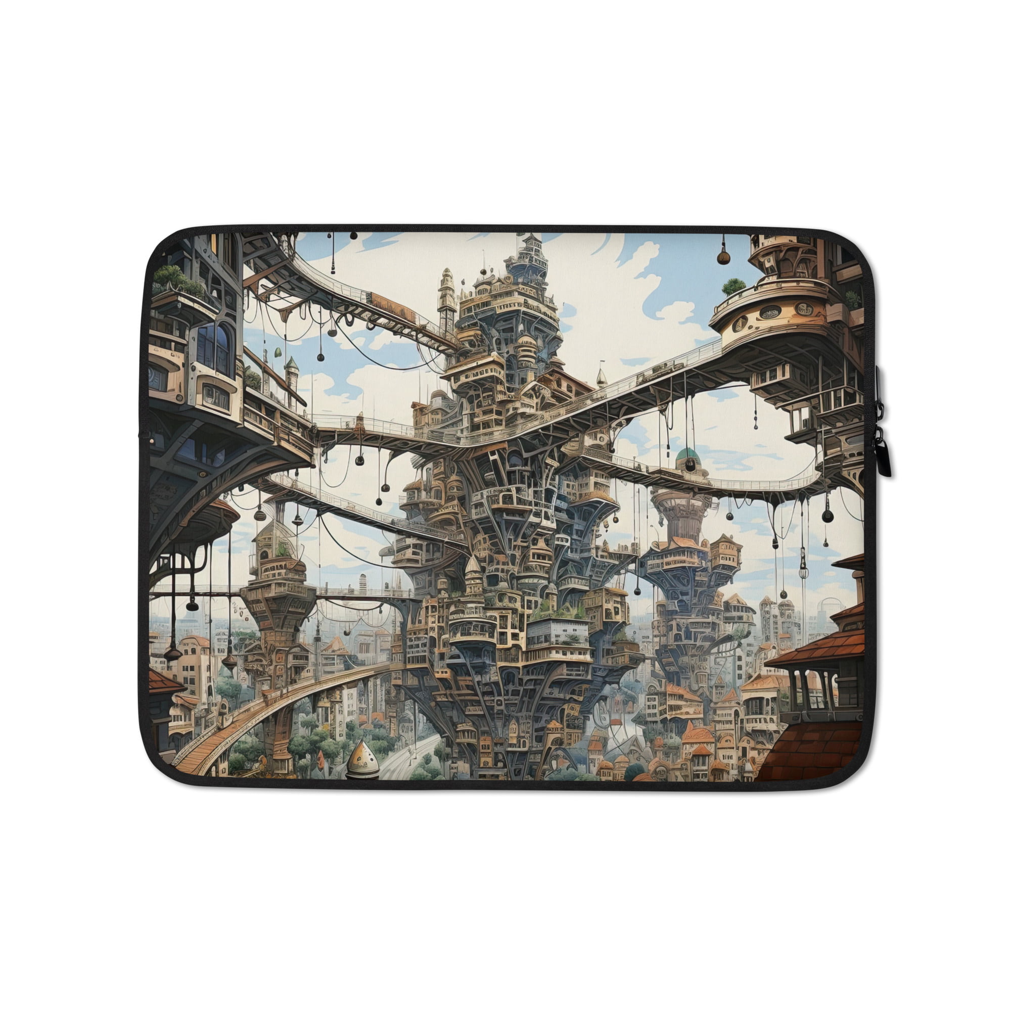 Surreal City Laptop Sleeve - 13 in