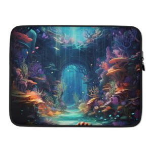 Underwater Paradise Art Laptop Sleeve - 15 in