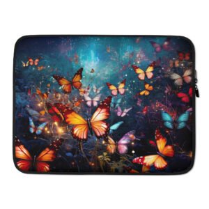 Butterflies of Light Laptop Sleeve - 15 in