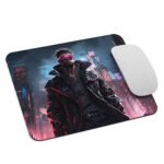 Cool Cyberpunk Dude Mouse pad