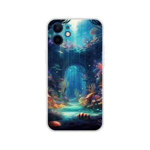 Underwater Paradise Ocean Phone Case - Flexi case, Apple - iPhone 12 Mini