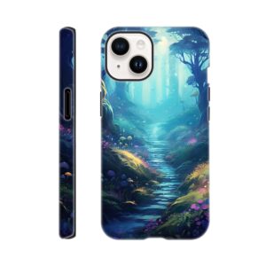 Path Through the Magic Forest Phone Case - Tough case, Apple - iPhone 14