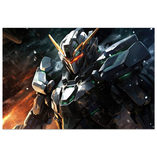 Titan's Awakening - Mecha Sci-Fi Metal Print Titan's Awakening - Mecha Sci-Fi Metal Print