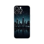 City Skyline Night Constellations Phone Case