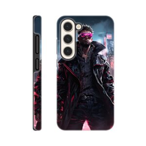 Cool Cyberpunk Dude Phone Case - Tough case, Samsung - Galaxy S23