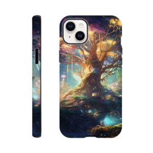 Magical Tree Kingdom Phone Case - Tough case, Apple - iPhone 14 Plus