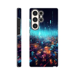 High Speed Data Abstract Phone Case - Tough case, Samsung - Galaxy S23 Ultra