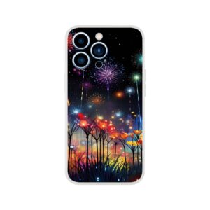 Fireworks and Flowers of Light and Color Phone Case - Flexi case, Apple - iPhone 13 Pro