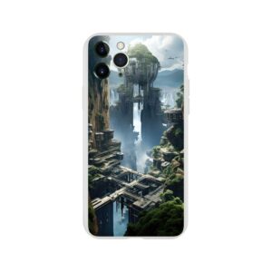 Sci-Fi Concept World Phone Case - Flexi case, Apple - iPhone 11 Pro