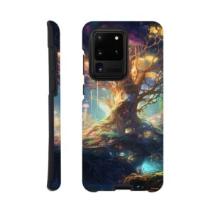 Magical Tree Kingdom Phone Case - Tough case, Samsung - Galaxy S20 Ultra