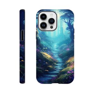 Path Through the Magic Forest Phone Case - Tough case, Apple - iPhone 14 Pro Max