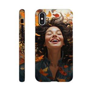Pure Happiness Joyful Girl Phone Case - Tough case, Apple - iPhone XS