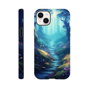 Path Through the Magic Forest Phone Case - Tough case, Apple - iPhone 14 Plus