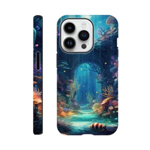 Underwater Paradise Ocean Phone Case - Tough case, Apple - iPhone 14 Pro