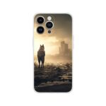 Lone Wolf Post-Apocalyptic World Phone Case