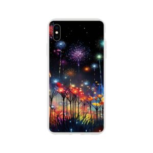 Fireworks and Flowers of Light and Color Phone Case - Flexi case, Apple - iPhone XS Max