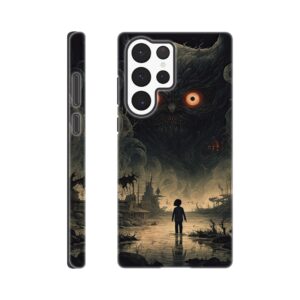 The Watcher Fantasy Monster Phone Case - Tough case, Samsung - Galaxy S22 Ultra
