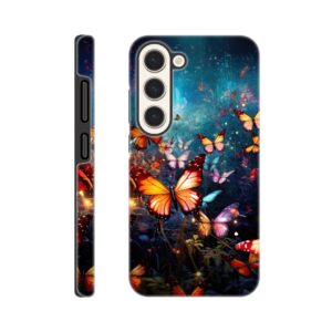 Butterflies of Light Colorful Phone Case - Tough case, Samsung - Galaxy S23