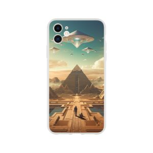 Sci-Fi Futuristic Egypt Phone Case - Flexi case, Apple - iPhone 11