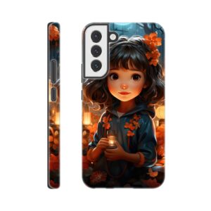 Enchanted World – Girl – Phone Case - Tough case, Samsung - Galaxy S22 Plus