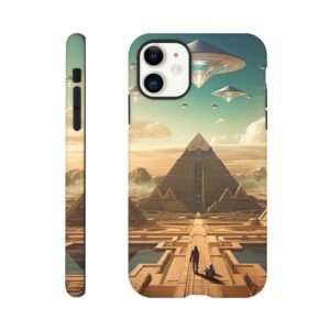 Sci-Fi Futuristic Egypt Phone Case - Tough case, Apple - iPhone 11