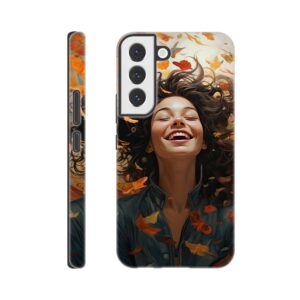 Pure Happiness Joyful Girl Phone Case - Tough case, Samsung - Galaxy S22