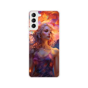 Lovely Lanterns and Colors Phone Case - Flexi case, Samsung - Galaxy S21 Plus
