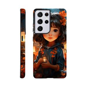 Enchanted World – Girl – Phone Case - Tough case, Samsung - Galaxy S21 Ultra
