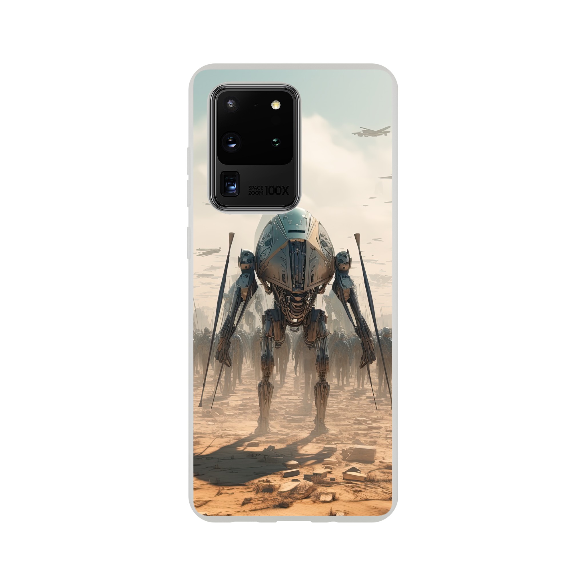 Future War Sci-Fi Futuristic Phone Case – Flexi case, Samsung – Galaxy S20 Ultra