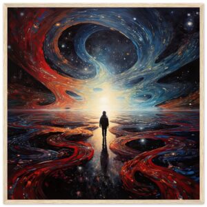 Infinity Abstract Design Frame Print