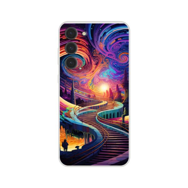 Trippy Colorful Adventure Phone Case - Flexi case, Samsung - Galaxy S23 Plus