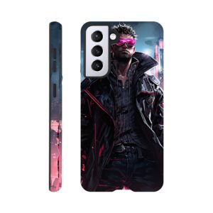 Cool Cyberpunk Dude Phone Case - Tough case, Samsung - Galaxy S21