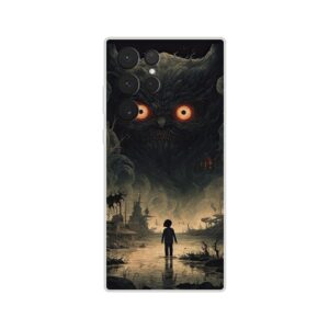 The Watcher Fantasy Monster Phone Case - Flexi case, Samsung - Galaxy S22 Ultra