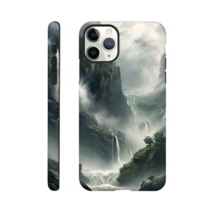 Mountain Waterfalls Rugged Phone Case - Tough case, Apple - iPhone 11 Pro Max