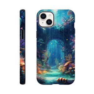 Underwater Paradise Ocean Phone Case - Tough case, Apple - iPhone 14 Plus