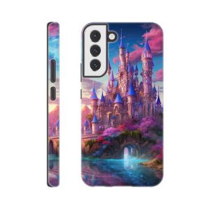 Colorful Fairy Tale Castle Phone Case - Tough case, Samsung - Galaxy S22 Plus