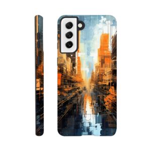 Abstract City Paint Splatter Phone Case - Flexi case, Apple - iPhone XS Max