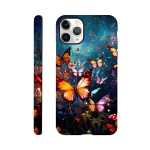 Butterflies of Light Colorful Phone Case - Tough case, Apple - iPhone 11 Pro Max