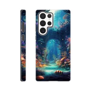 Underwater Paradise Ocean Phone Case - Tough case, Samsung - Galaxy S22 Ultra