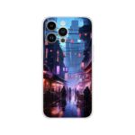 Cyberpunk Market Sci-Fi Phone Case